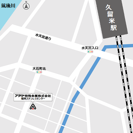 福岡ステンレスセンター地図